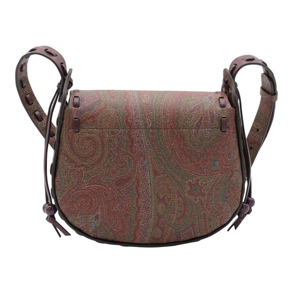 Etro Rounded Flap Bag With Paisley Pattern - NWT - Picture 3 of 4